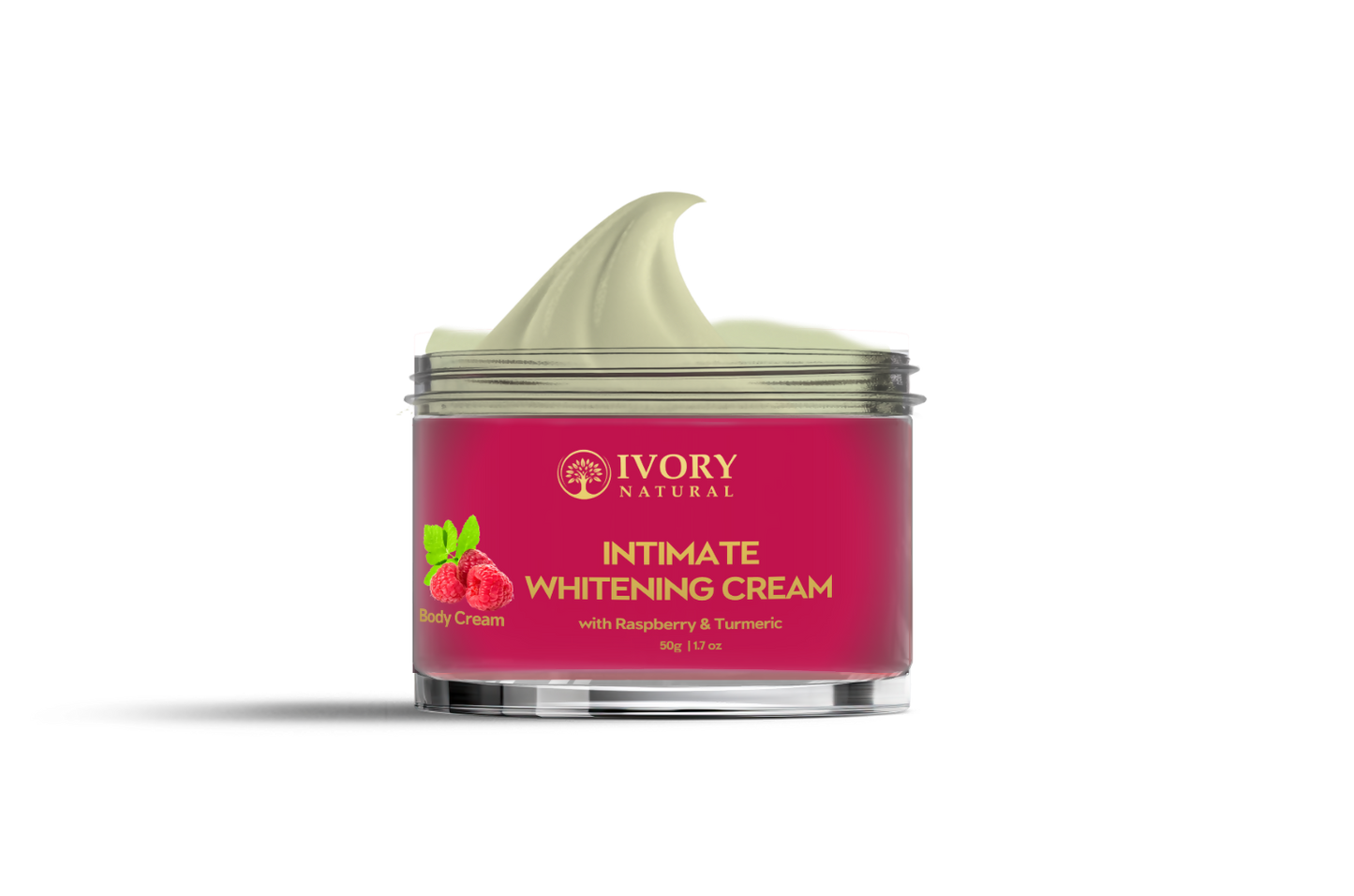 Ivory Natural Intimate Whitening Cream For Lighten Dark Areas, Inner Thigh