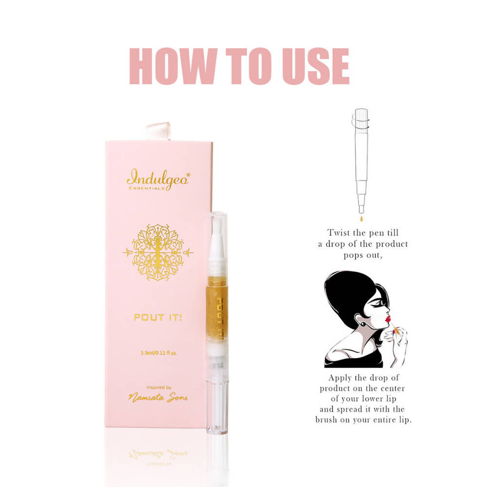 Indulgeo Essentials Pout It ’??? Lip Plumping Oil