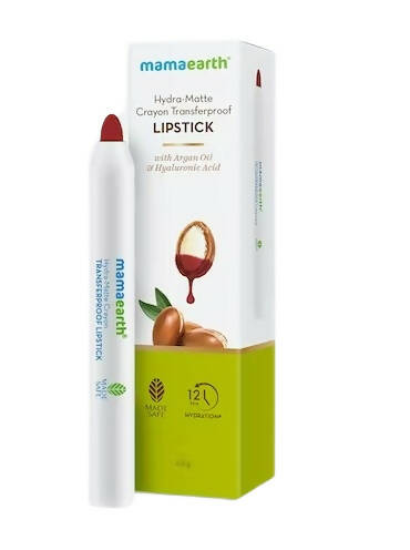 Mamaearth Hydra-Matte Crayon Transferproof Lipstick Raspberry Red - buy in USA, Australia, Canada