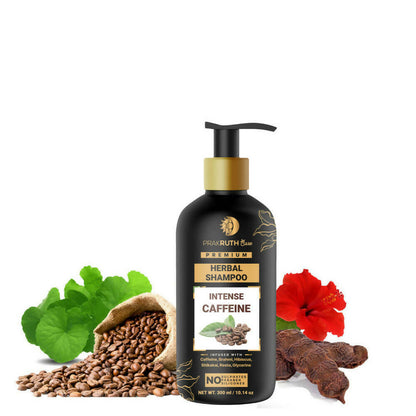 Prakruth Care Premium Herbal Intense Caffeine Shampoo