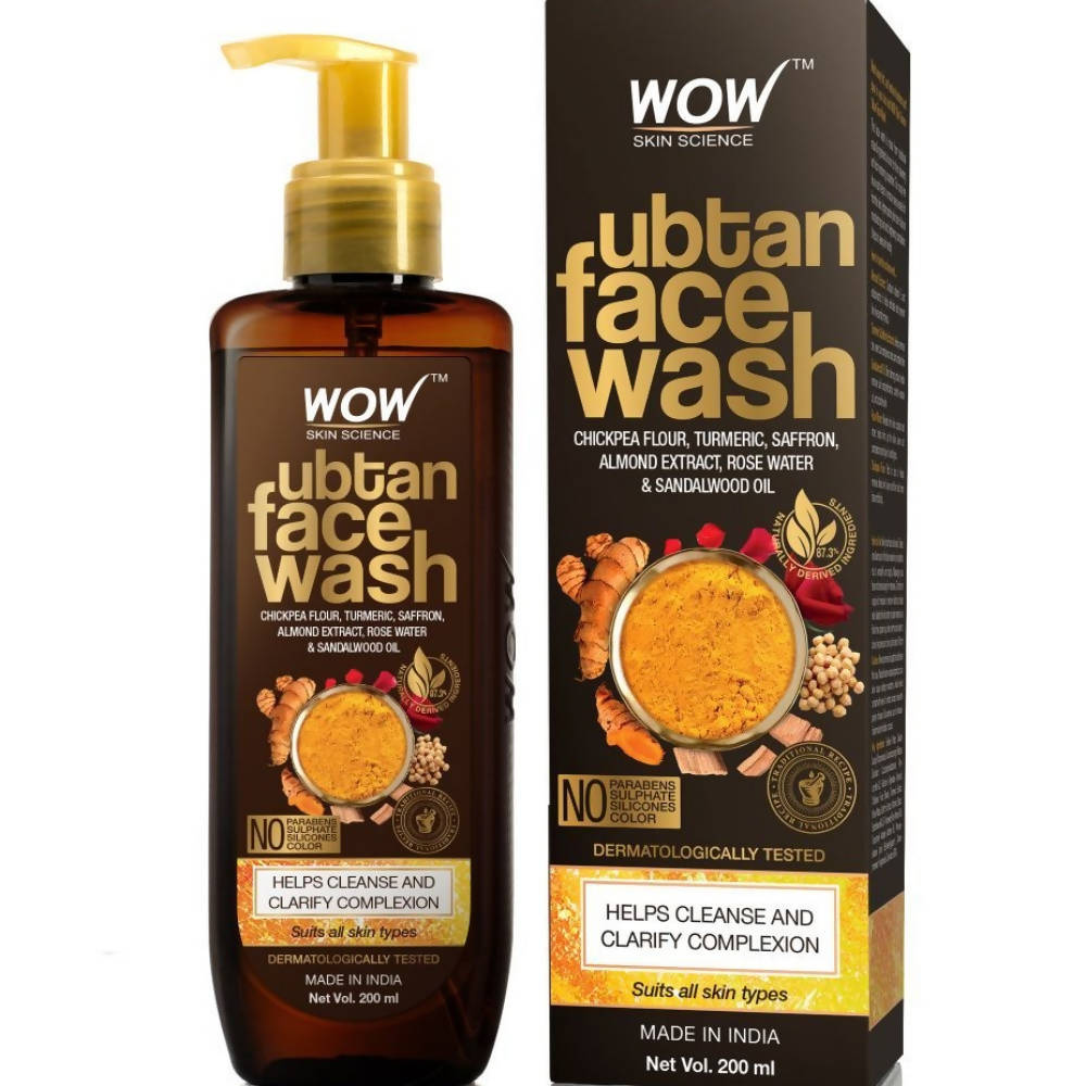 Wow Skin Science Ubtan Face Wash - BUDNE