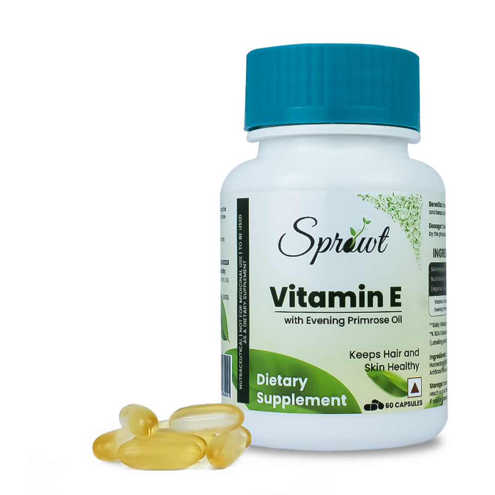 Sprowt Vitamin E Capsules - BUDEN