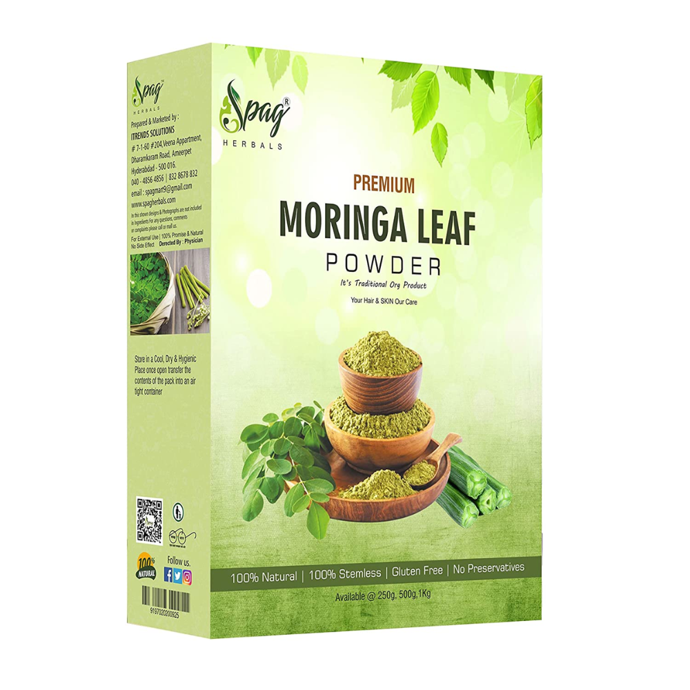 Spag Herbals Premium Moringa Leaf Powder - Distacart