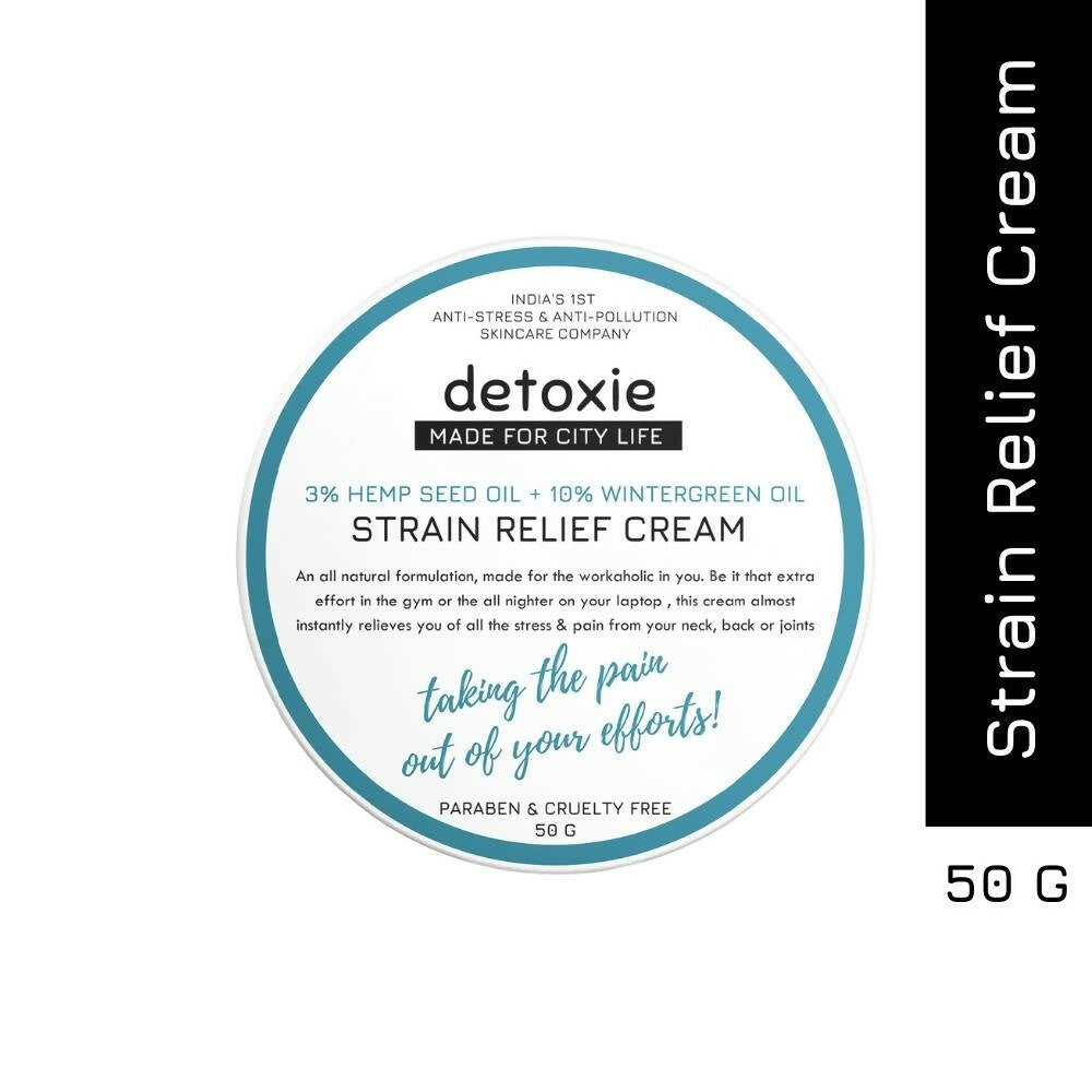 Detoxie Strain Relief Cream