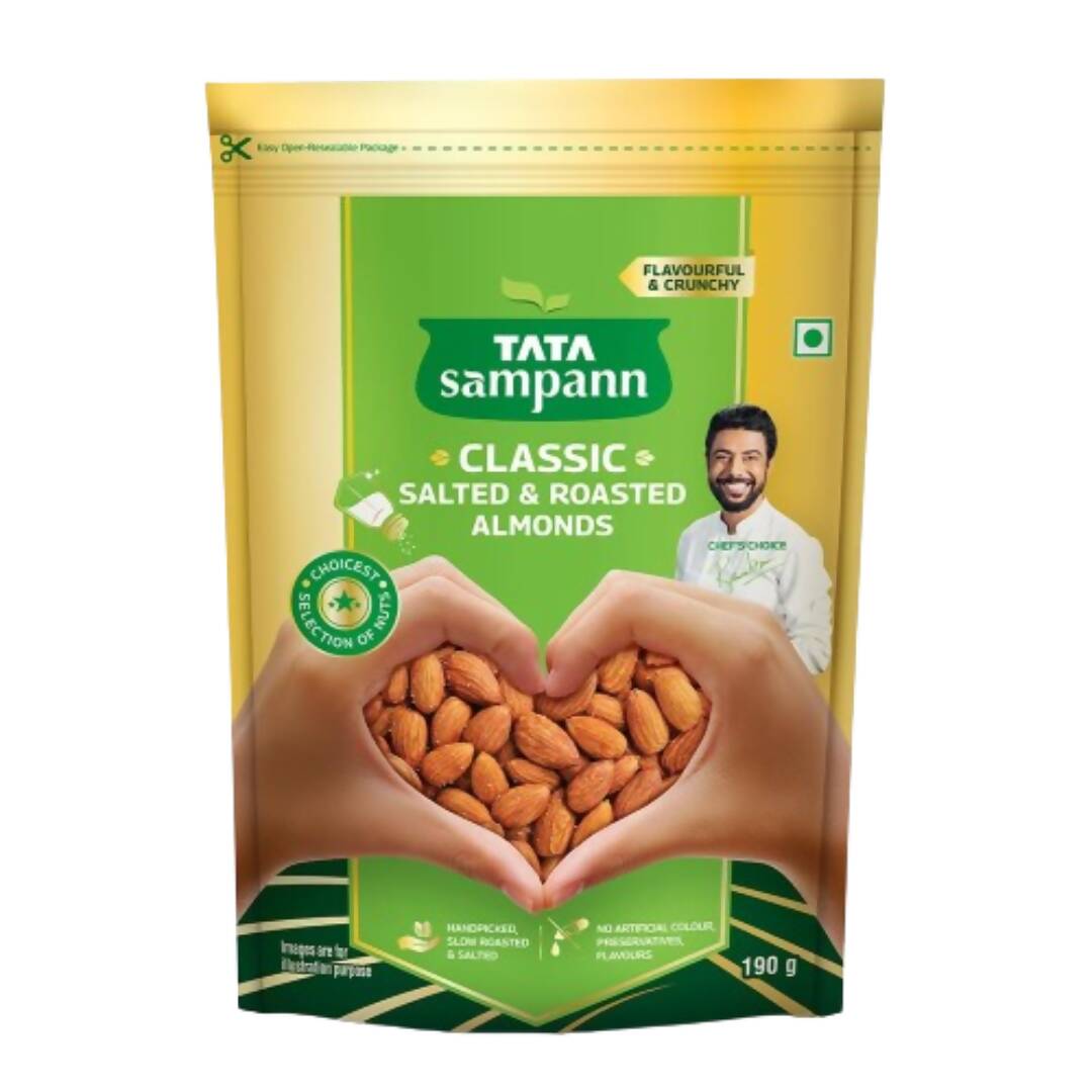 Tata Sampann Classic Salted & Roasted Almonds