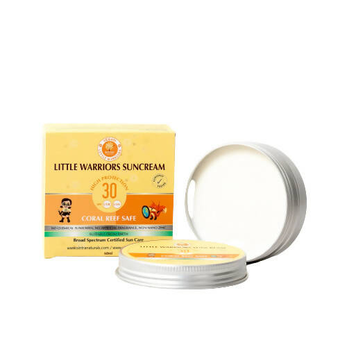 Sintra Naturals Little Warriors Suncream -  USA, Australia, Canada 