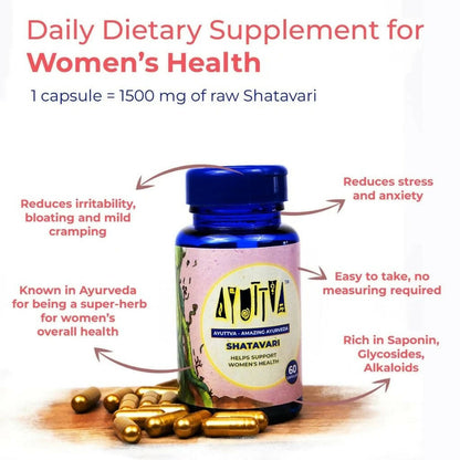 Ayuttva Shatavari Capsules for Women