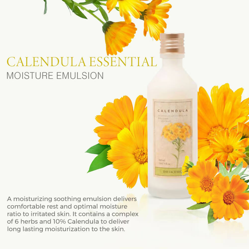 The Face Shop Calendula Essential Moisture Emulsion