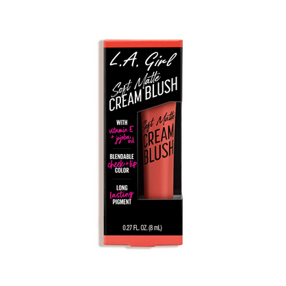 L.A. Girl Soft Matte Cream Blush - Hot Shot
