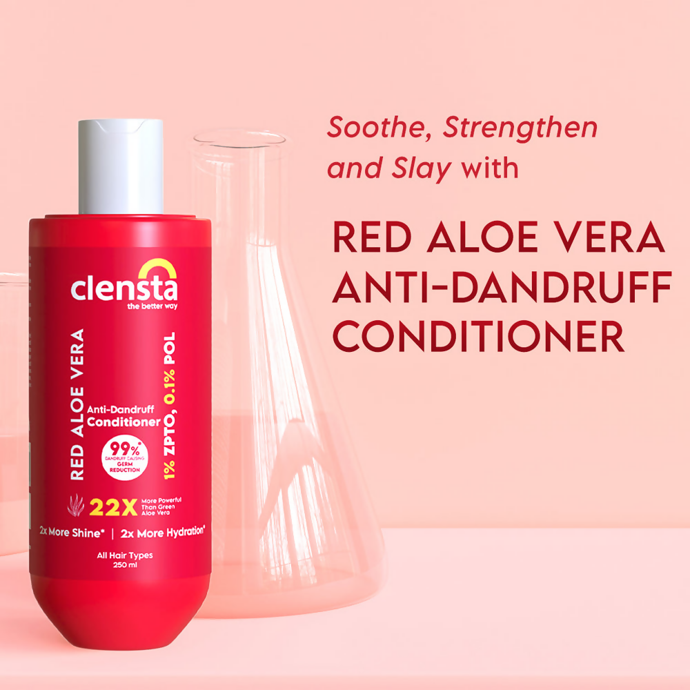Clensta Red Aloe Vera Anti-Dandruff Conditioner