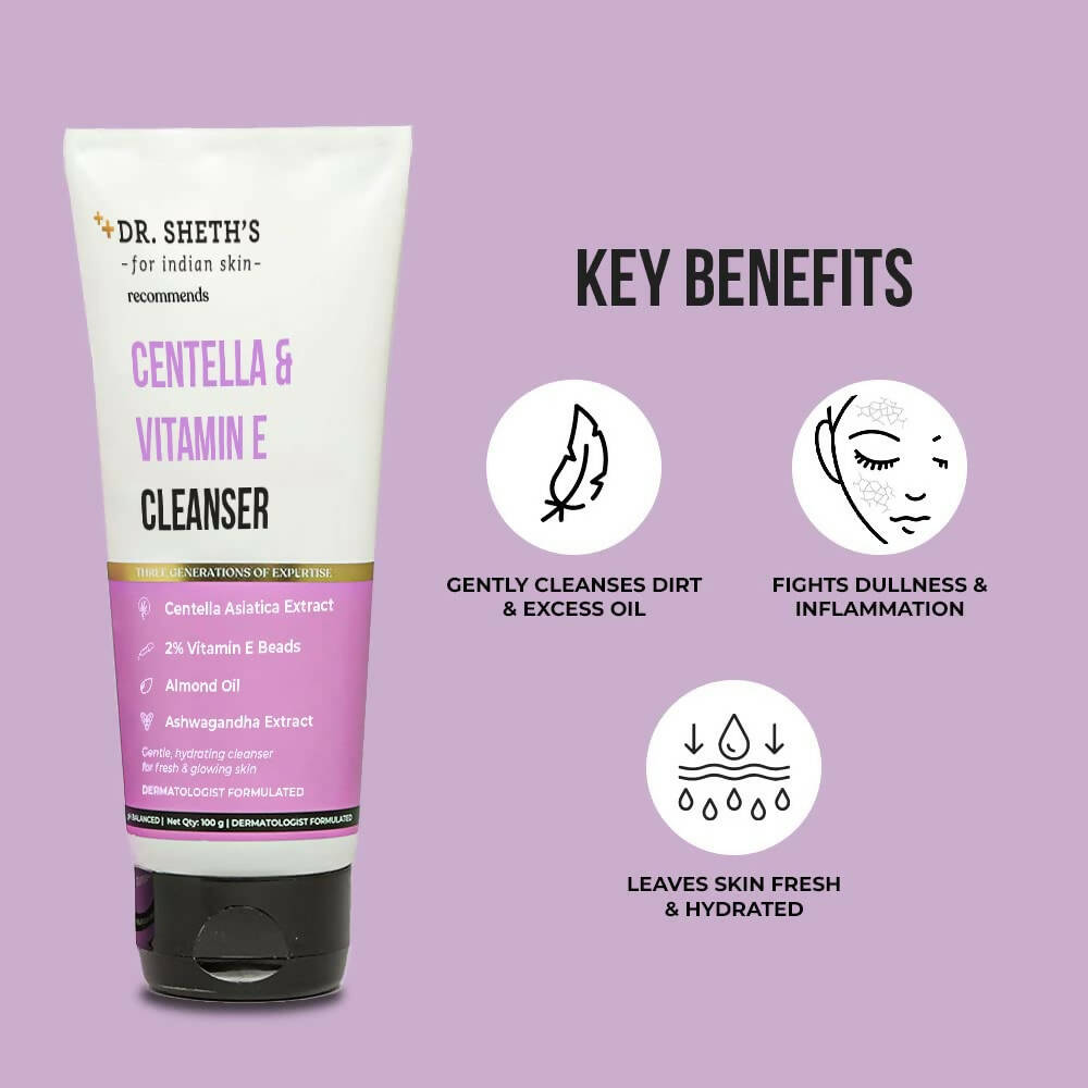 Dr. Sheth's Centella & Vitamin E Cleanser