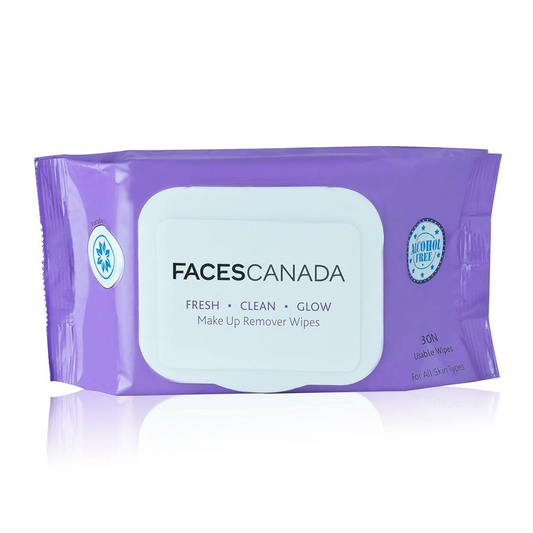 Faces Canada Fresh Clean Glow Makeup Remover Face Wipes