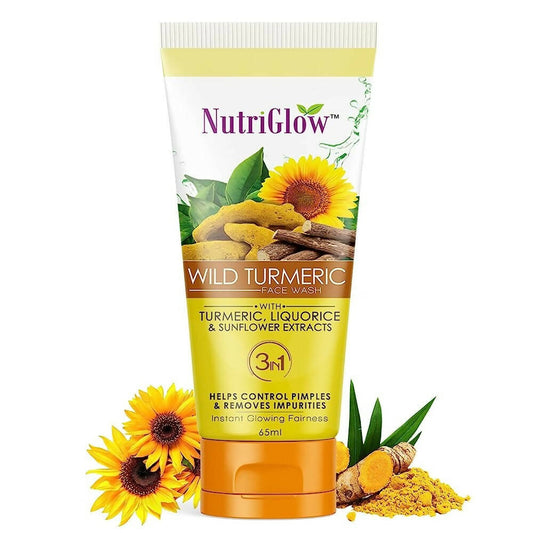 Nutriglow Wild Turmeric Face Wash - 65ML
