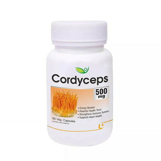 Biotrex Cordyceps 500mg Veg Capsules