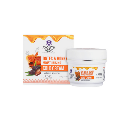 Ayouthveda Dates & Honey Moisturising Cold Cream - BUDNE