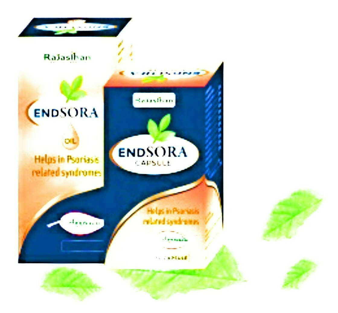 Rajasthan Herbals International Ayurvedic Endsora Capsules & Endsora Oil Combo