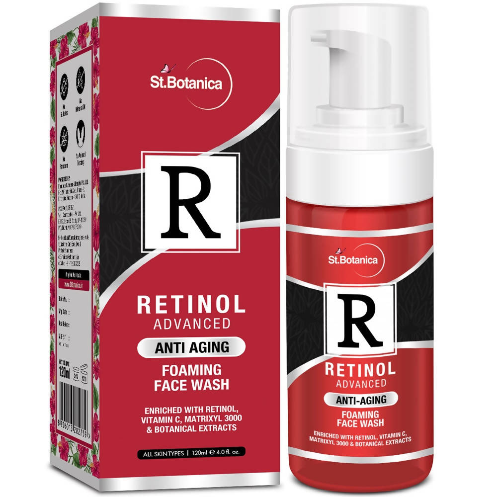 St.Botanica Retinol Advanced Anti Aging Foaming Face Wash