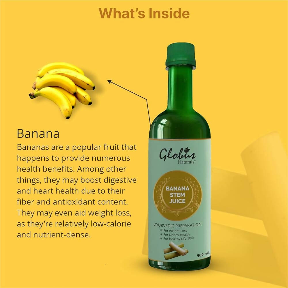 Globus Naturals Banana Stem Juice