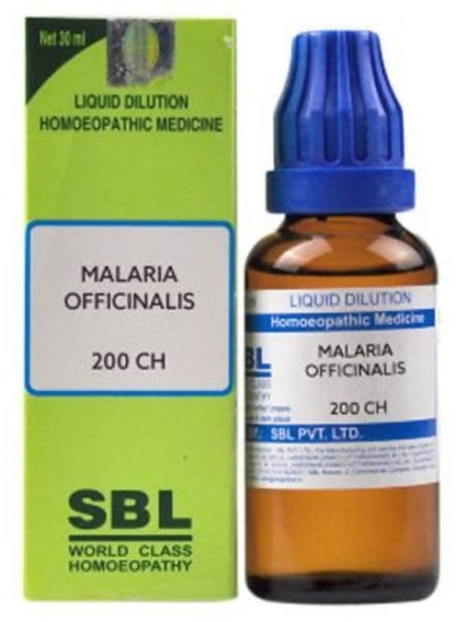 SBL Homeopathy Malaria Officinalis Dilution