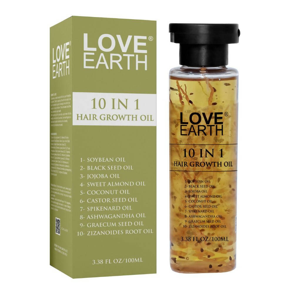 Love Earth 10 In 1 Hair Growth Oil