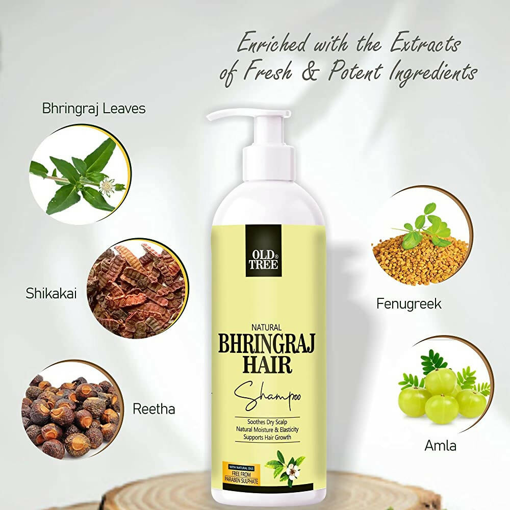 Old Tree Bhringraj Hair Shampoo for Hair Growth