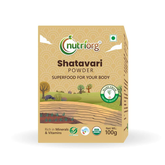 Nutriorg Certified Organic Shatavari Powder - BUDEN
