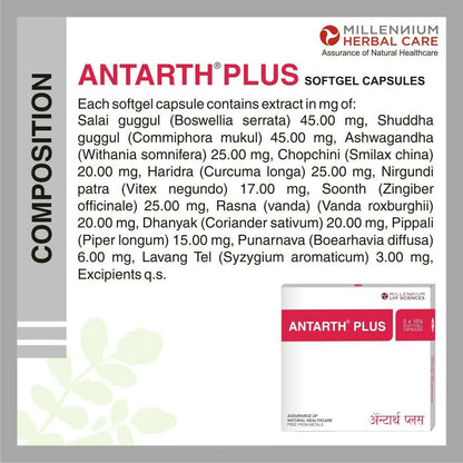 Millennium Herbal Care Antarth Soft Gelatin Capsules