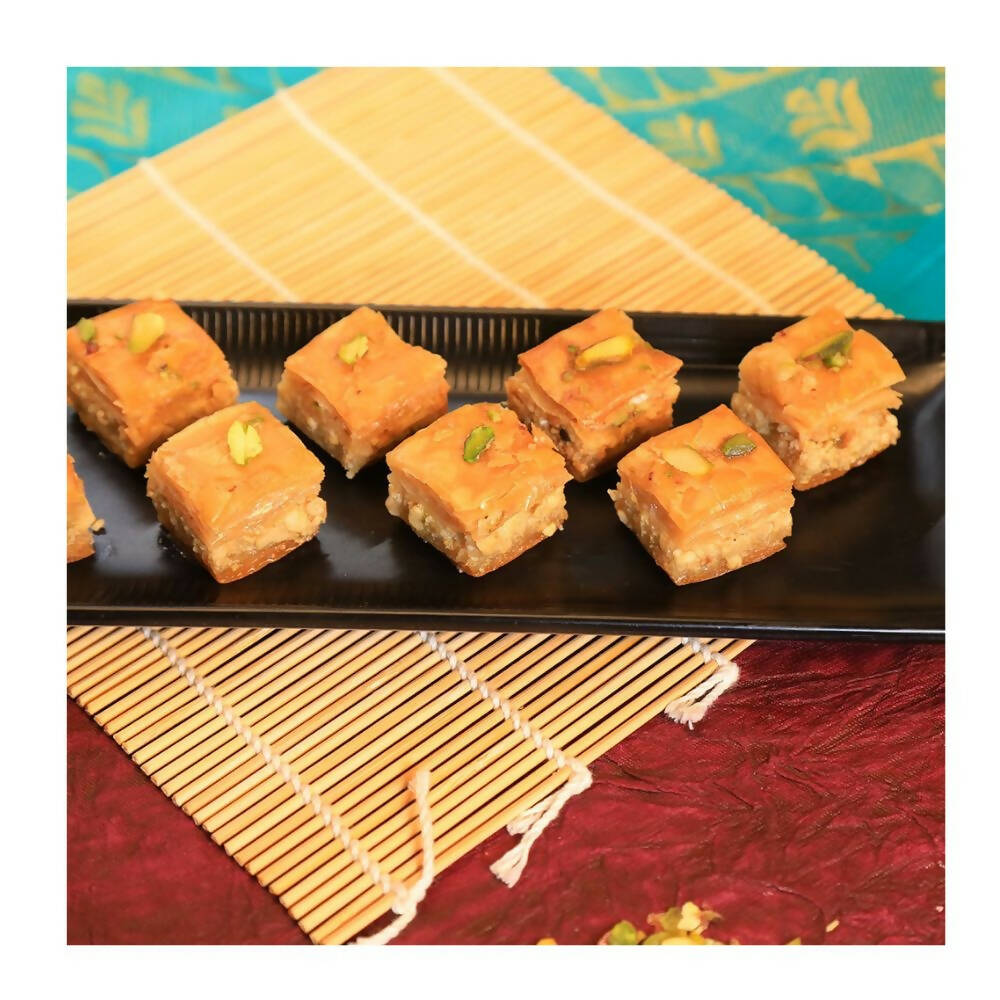 Olive Mithai Almond Square Baklawa