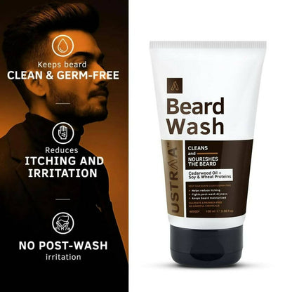 Ustraa Beard Wash (Woody)