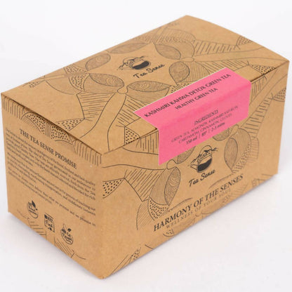 Tea Sense Kashmiri Kahwa Detox Green Tea Bags Box - buy in USA, Australia, Canada