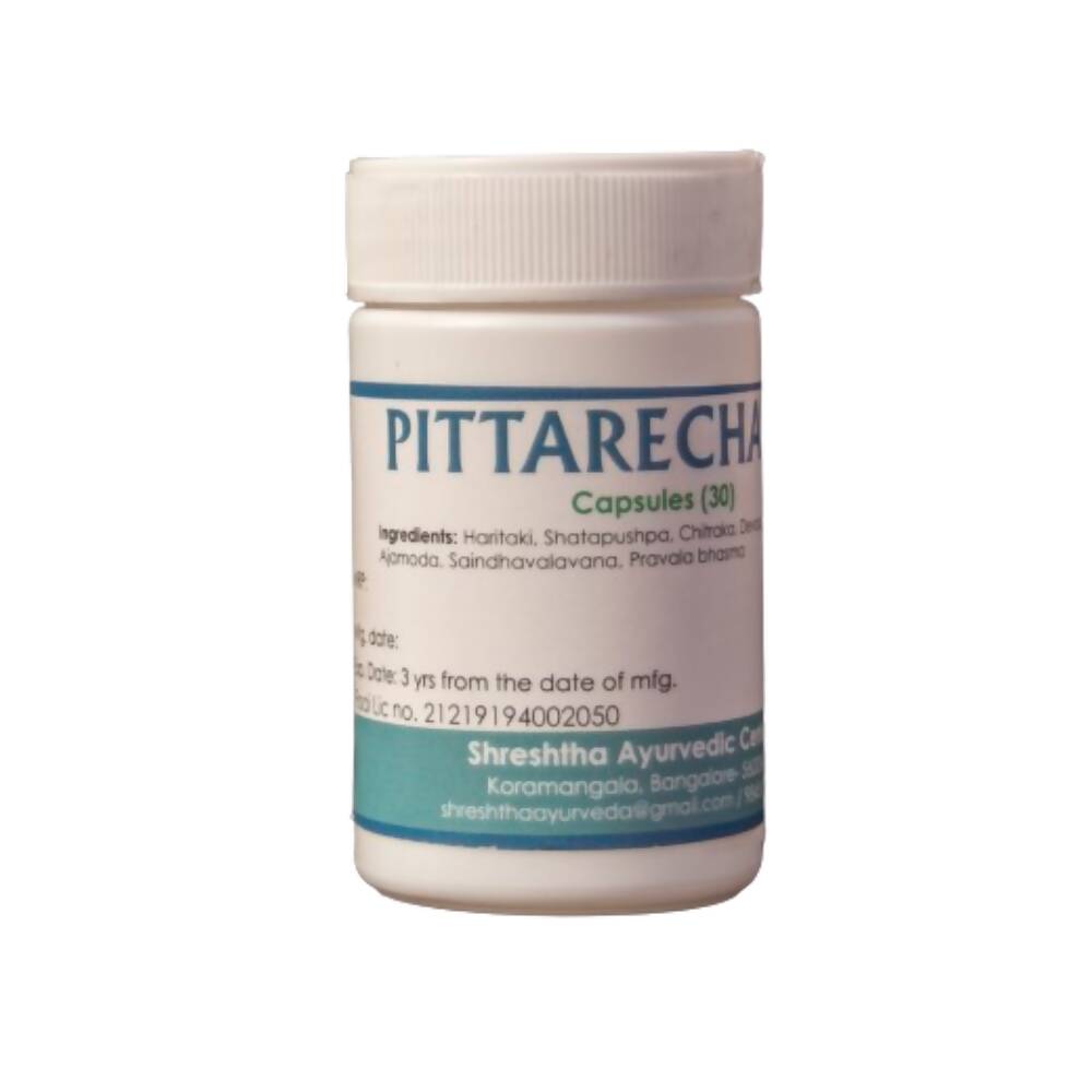 Shreshtha Herbals Pittarechaka Capsules - BUDEN