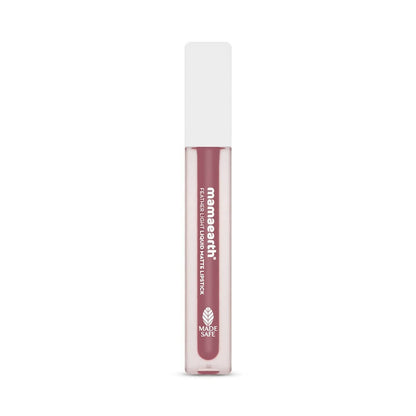 Mamaearth Feather Light Liquid Matte Lipstick - Nude Rose