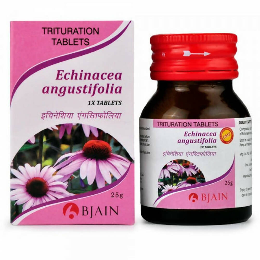 Bjain Homeopathy Echinacea Angustifolia Tablets -  usa australia canada 