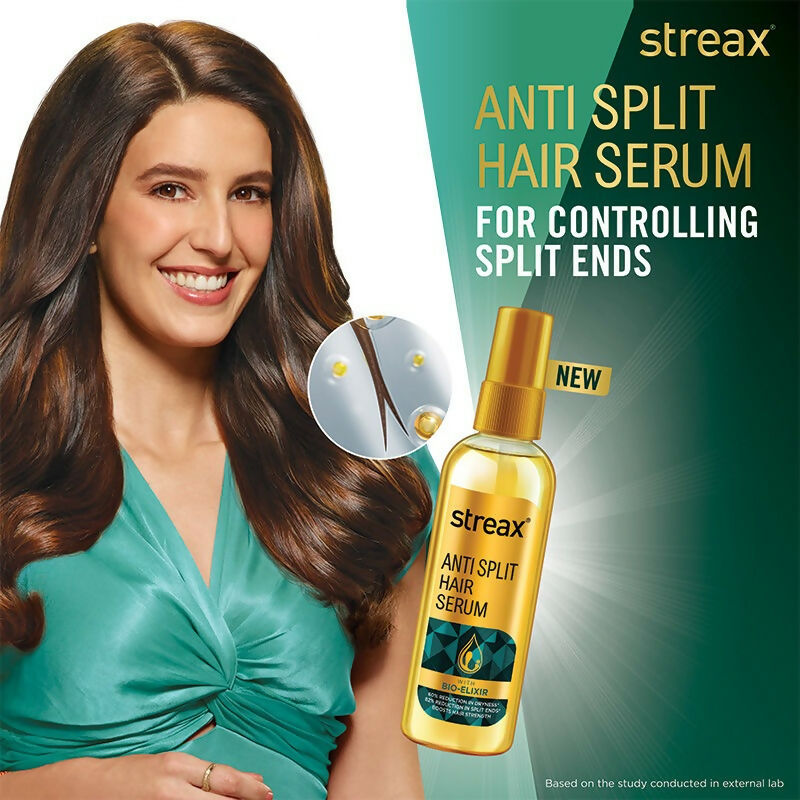 Streax Anti Split Hair Serum With Bio-Elixir