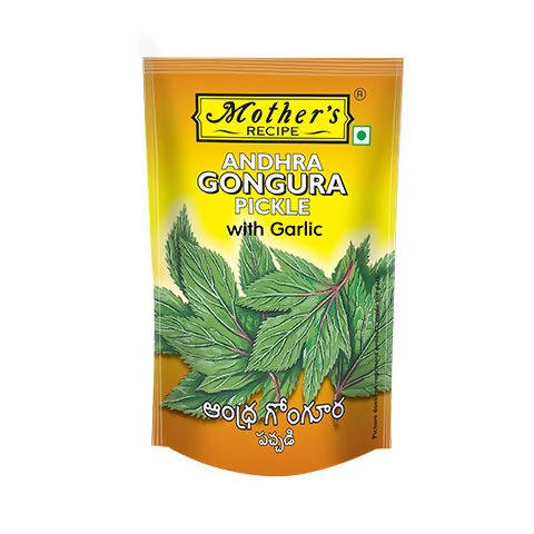 Mother's Recipe Andhra Gongura Pickle With Garlic -  USA 