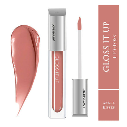 Love Earth Lip Gloss - Angel Kisses (Peach)