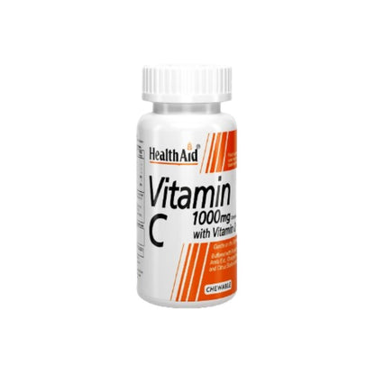 HealthAid Vitamin C 1000 mg Complex with Vitamin D Chewable Tablets