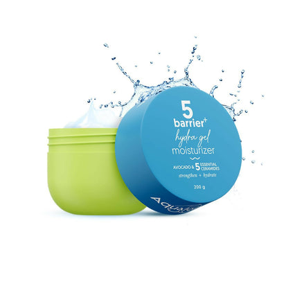 Aqualogica Barrier+ Hydra Gel Moisturizer with 5 Ceramides & Avocado, Non Sticky & Quick Absorbing for Healthy Skin Barrier