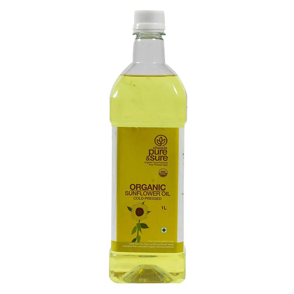 Pure & Sure Organic Cold Pressed Sun Flower Oil - BUDNE