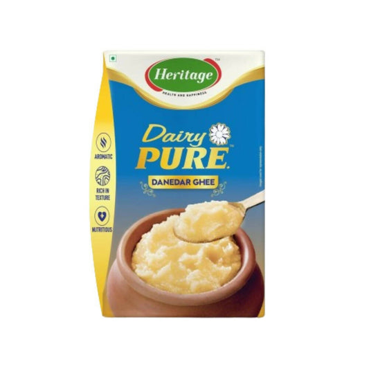 Heritage Dairy Pure Danedar Ghee | Traditional Ghee | Organic & Pure Ghee - 1L