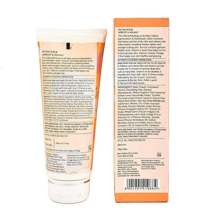 Mantra Herbal De-Tan Scrub Apricot & Walnut