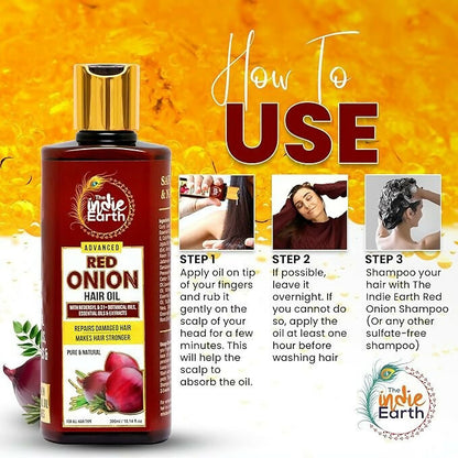 The Indie Earth Advanced Red Onion Oil