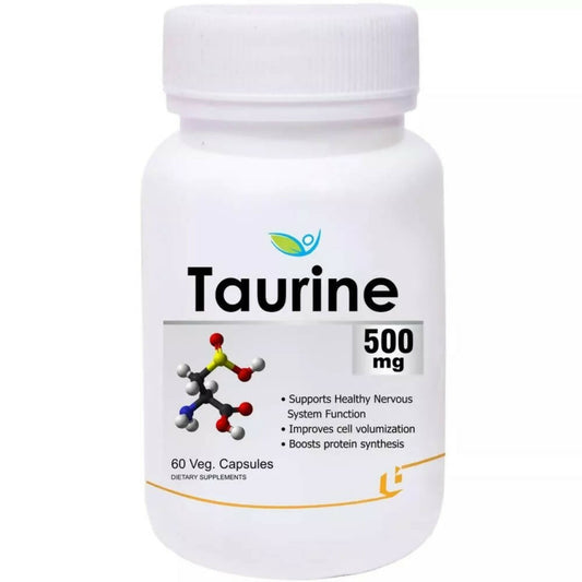 Biotrex Taurine 500Mg Veg Capsules