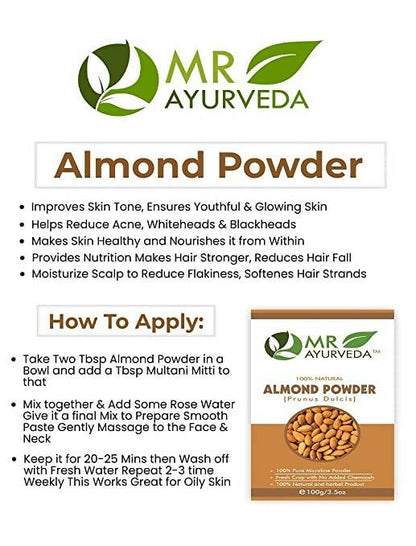 MR Ayurveda Almond Powder