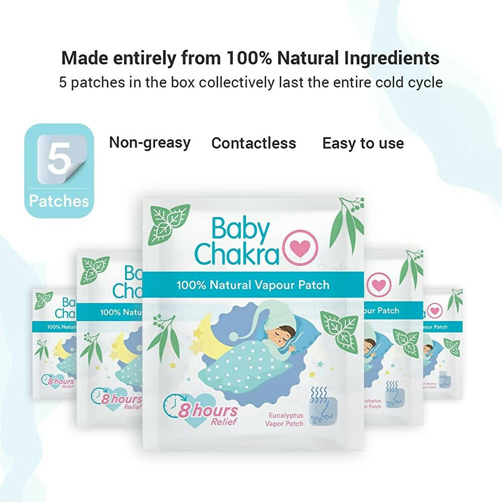 BabyChakra 100% Natural Vapour Patches for Babies