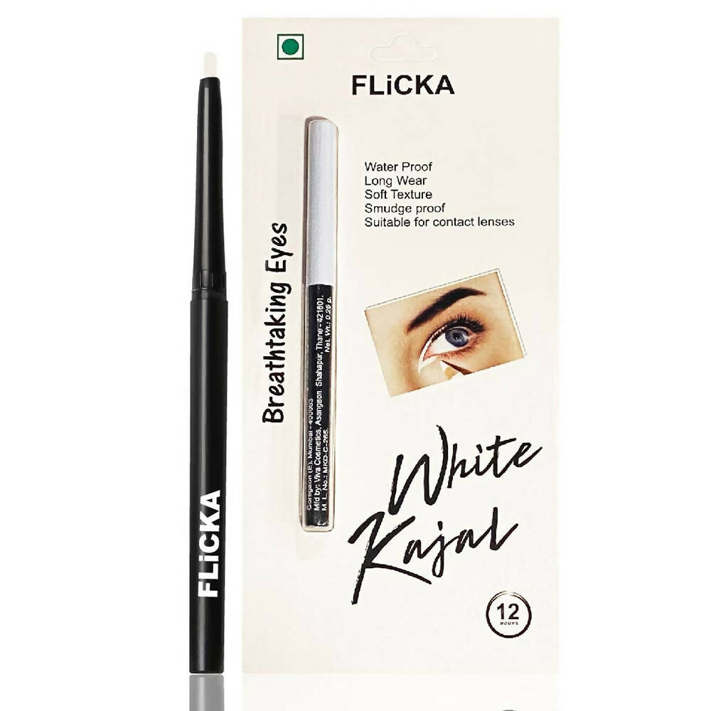 Flicka Breathtaking Eyes Kajal - White