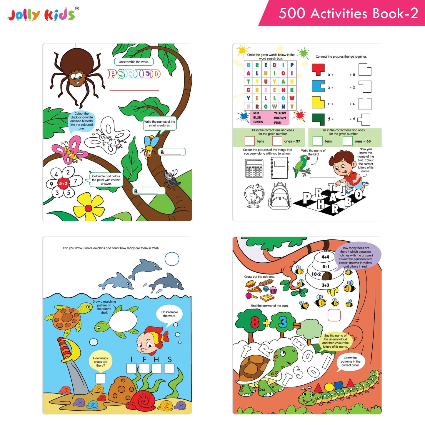 Jolly Kids 500 Activities Book 2