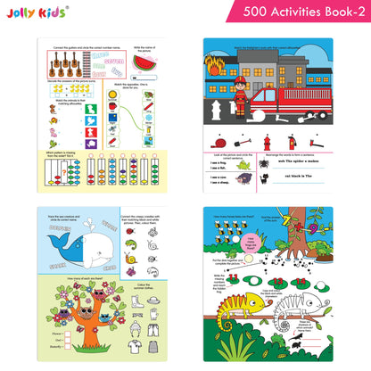 Jolly Kids 500 Activities Book 2