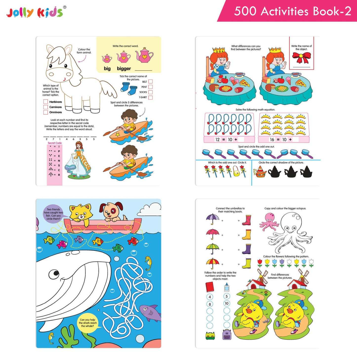 Jolly Kids 500 Activities Book 2