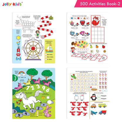 Jolly Kids 500 Activities Book 2